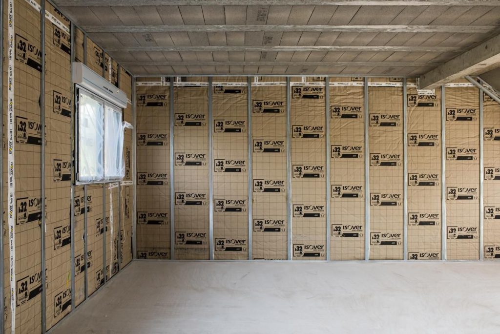 travaux d'isolation